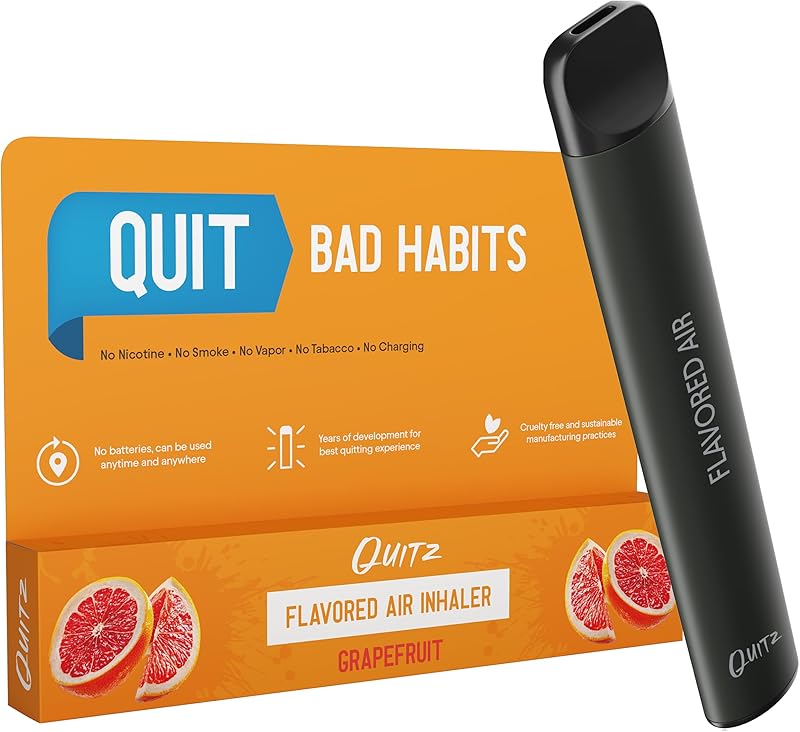 Quitz Non Electric Vaporless Smokeless Nicotine Free Grapefruit